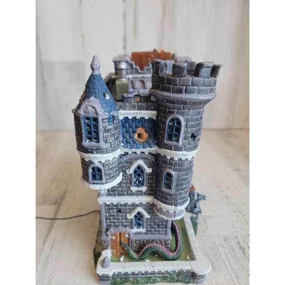 Lemax AS IS Castle on spooky Hill Halloween Village accessory animated - Picture 6 of 9